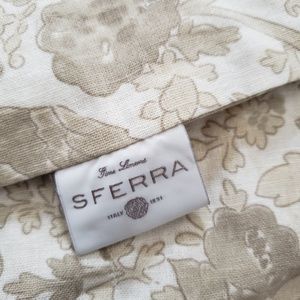 Sferra double printed curtains